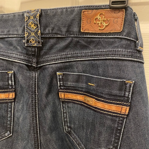 Guess Premium Womens Blue Denim Jeans - Picture 8 of 12
